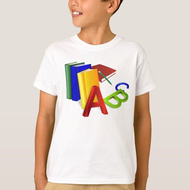 ABC books T-Shirt (Front)