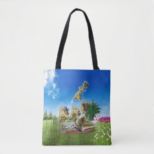 ABC Capital Alphabet themes. Tote Bag
