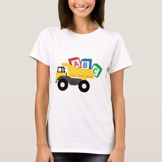 ABC Construction Trucks T-Shirt (Front)