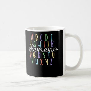 ABC Elemeno Kindergarten Teacher Back to School Coffee Mug