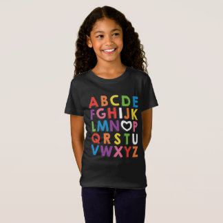 ABC I Love You Kindergarteners Tee Shirt