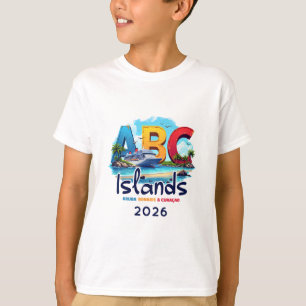 Abc Islands Aru Bonaire Curacao Cruise Vacation 20 T-Shirt