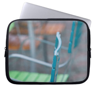 ABC Islands, ARUBA, Palm Beach: Colourful Cafe 2 Laptop Sleeve