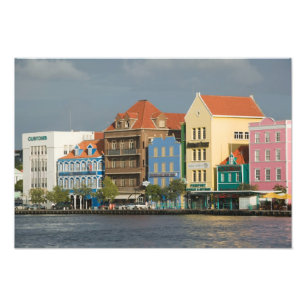 ABC Islands, CURACAO, Willemstad: Harborfront 2 Photo Print