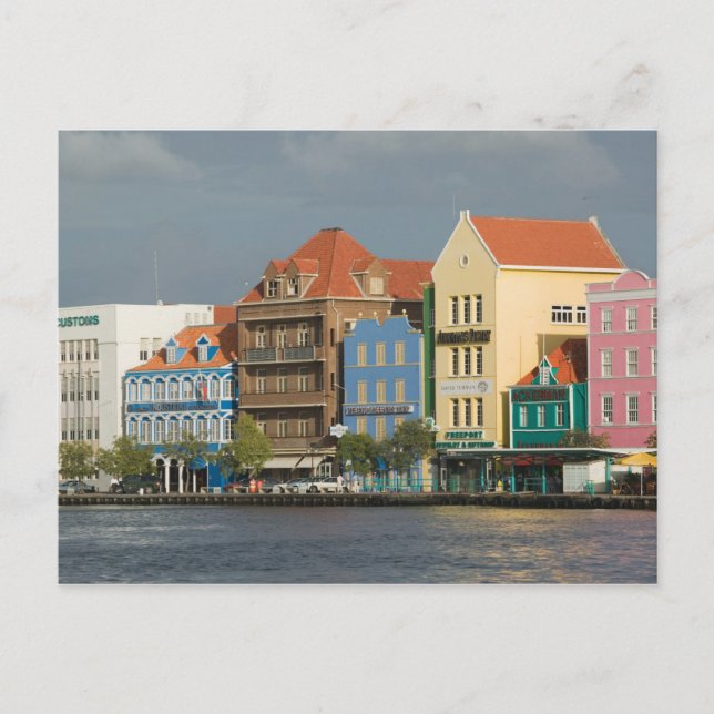 ABC Islands, CURACAO, Willemstad: Harborfront 2 Postcard (Front)