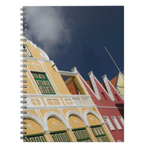 ABC Islands, CURACAO, Willemstad: Punda Spiral Notebook