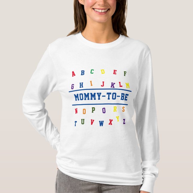 ABC Mummy-to-Be T-Shirt (Front)