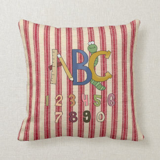 ABC & Numbers Kids MoJo Throw Pillow
