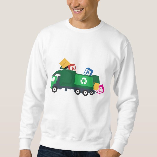 ABC Recycling Garbage Truck Sweatshirt (Front)