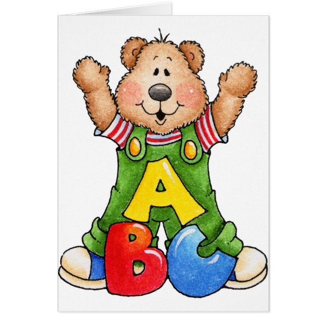ABC Teddy Bear (Front)