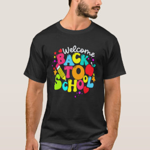 Abcd Back In Class Colourful Back To School For K T-Shirt