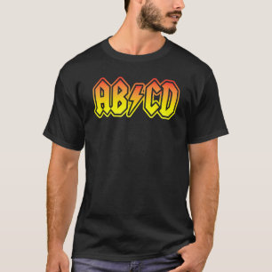ABCD Back To School Teacher Student T-Shirt