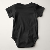 ABCD T-Shirt Design Baby Bodysuit (Back)