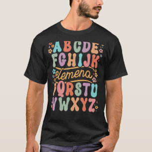 ABCDEFGHIJK Elemeno P Teaching Alphabets T-Shirt