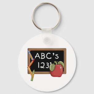 Abcs 123s Tshirts and Gifts Key Ring