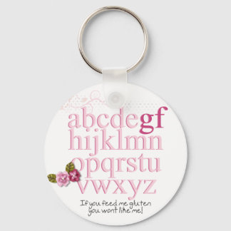 ABCs of Gluten Free Key Ring