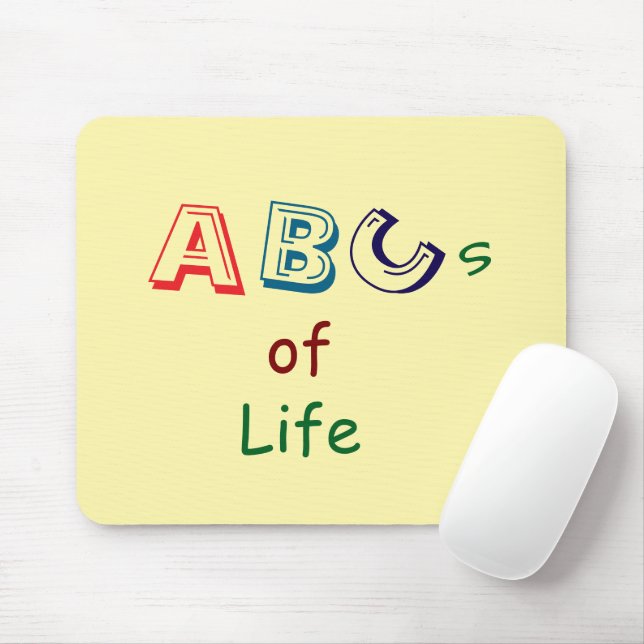 ABCs of Life Mousepad (With Mouse)