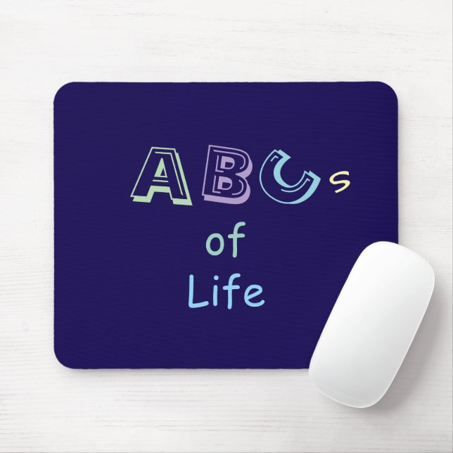 ABCs of Life Mousepad (With Mouse)