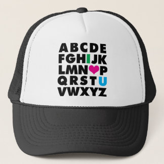 ABC's of Love Trucker Hat