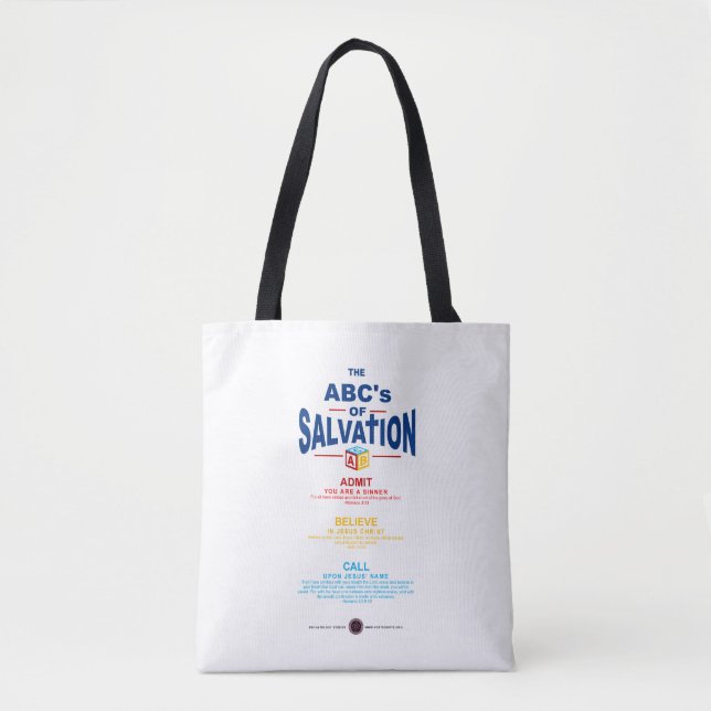 ABCs of Salvation Tote Bag (Front)