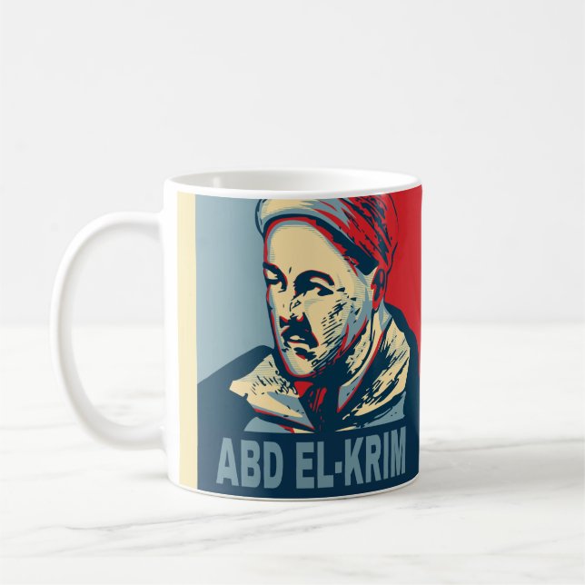 Abd el-Krim Rif Leader Hope Style Abdelkarim Coffee Mug (Left)