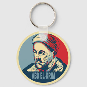 Abd el-Krim Rif Leader Hope Style Abdelkarim Key Ring