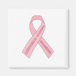 Abdominal Cancer Awareness Magnet