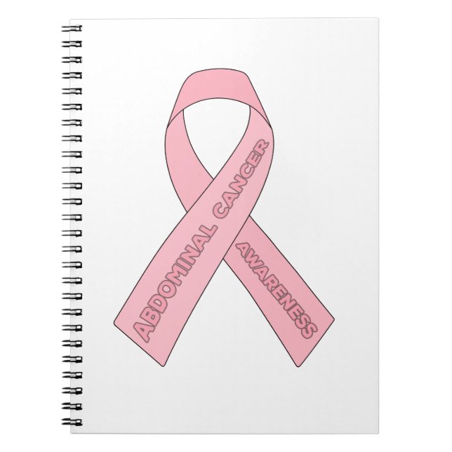 Abdominal Cancer Awareness Notebook (Front)