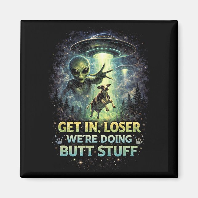 Abduction Night Magnet (Front)