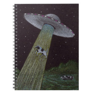 Abduction Spiral Notebook