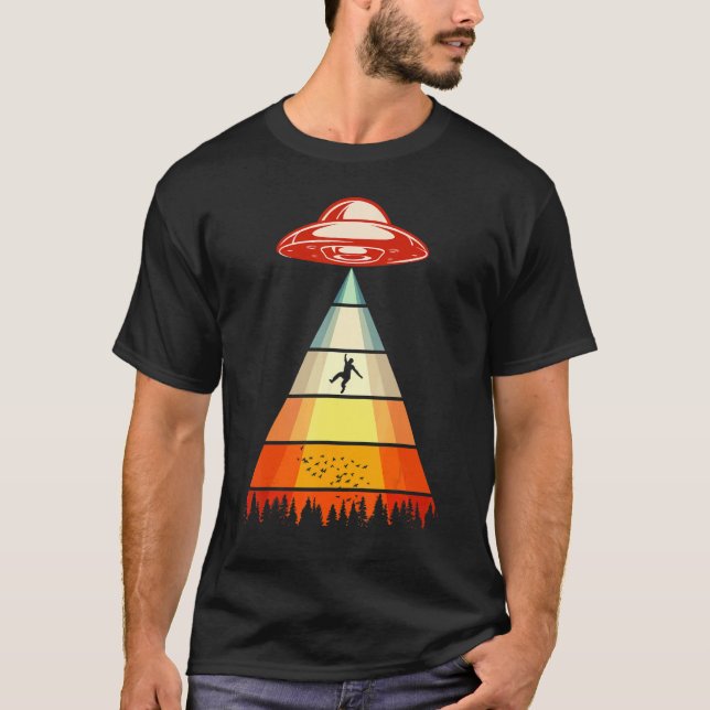 Abduction Ufo Alien T-Shirt (Front)