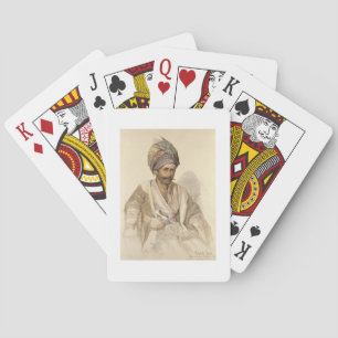 Abdullah - Kurd from Bitlis, 1852 Playing Cards