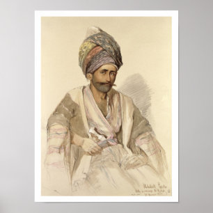 Abdullah - Kurd from Bitlis, 1852 Poster