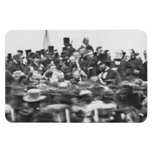 Abe Lincoln Gettysburg Address: End of Civil War Magnet