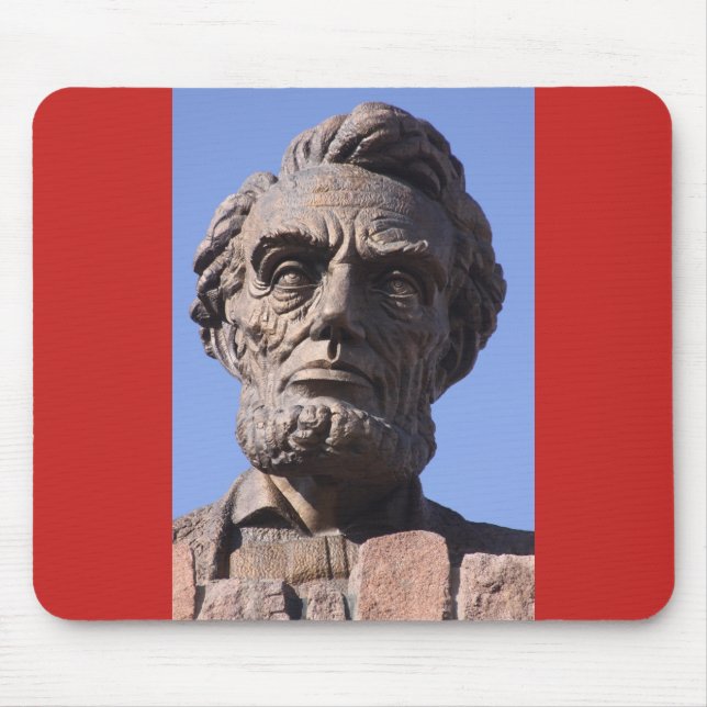 Abe Lincoln Mouse Pad (Front)