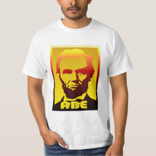 Abe Lincoln - Pop Art Abe Lincoln Portrait - Shirt