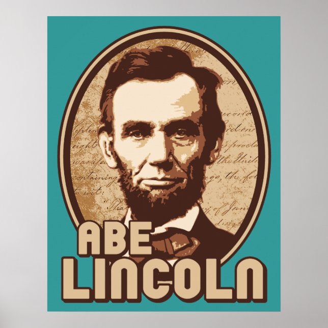 Abe Lincoln Poster (Front)