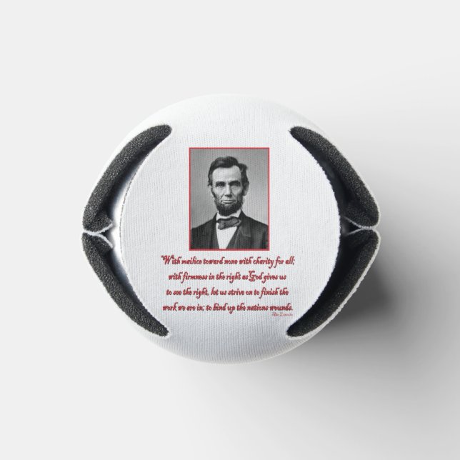 Abe-Malice-towards-none Can Cooler (Bottom)