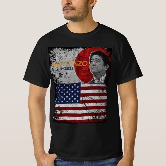 Abe shinzo retro T-Shirt (Front)