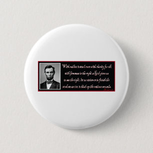 Abe-With-Mailce-Towards-None 6 Cm Round Badge
