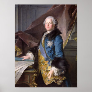 Abel Francois Poisson  Marquis de Marigny, 1755 Poster