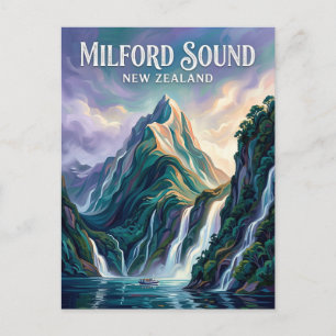 Abel Tasman Coast New Zealand Postcard