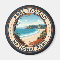 Abel Tasman National Park New Zealand Travel Retro