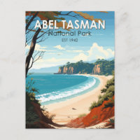Abel Tasman National Park New Zealand Travel Retro
