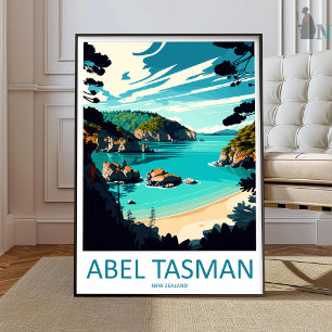 Abel Tasman Travel Print Wall Art Abel Tasman Wall