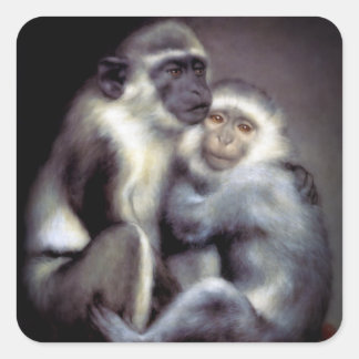 Abelard and Heloise Square Sticker