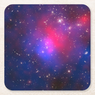 Abell 2744, Pandora's Cluster. Square Paper Coaster