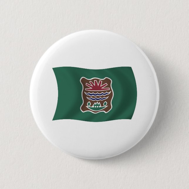 Abenaki Tribe Flag Button (Front)