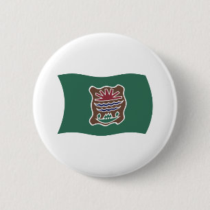 Abenaki Tribe Flag Button