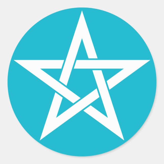 Abeno Seimei amulet Classic Round Sticker (Front)